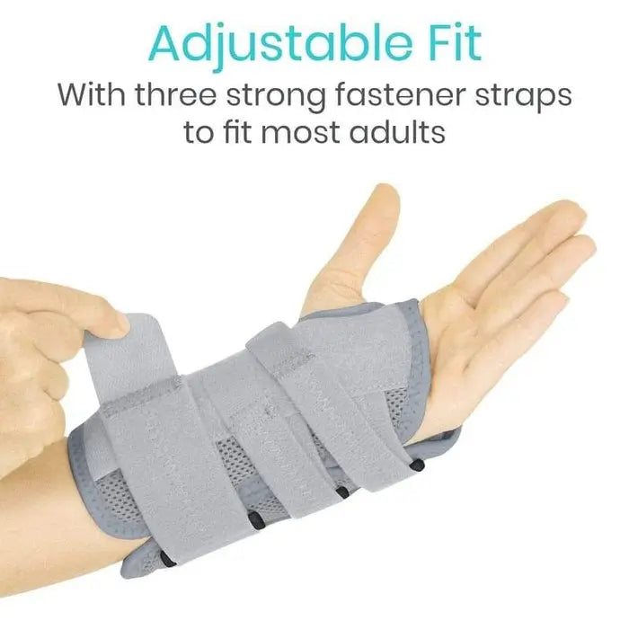 Dual Wrist Splint Carpal Tunnel Brace 3 Removable Adjustable SupplyingSeniors.com
