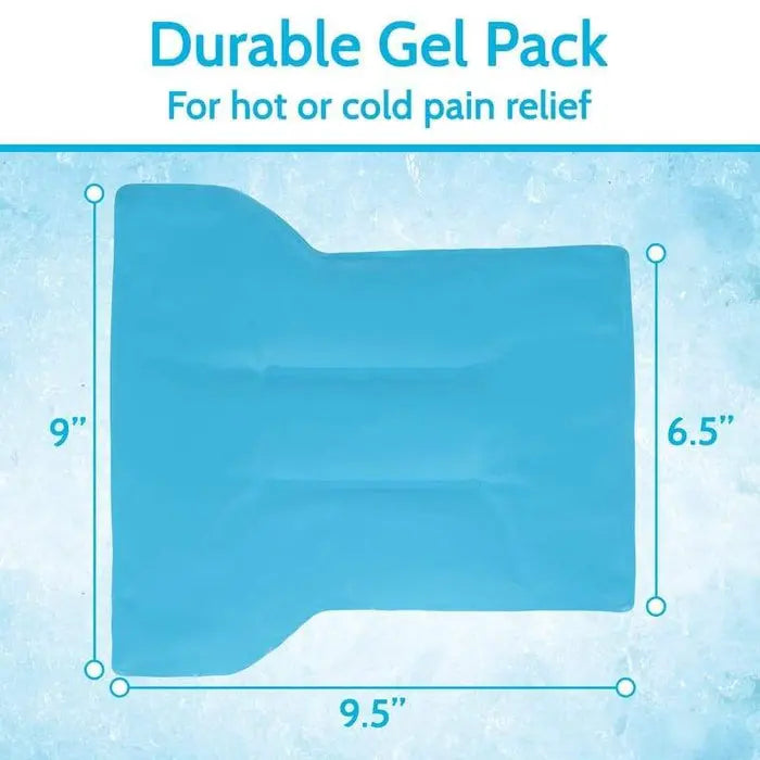 Shoulder Ice Wrap Hot Cold Therapy Adjustable Compression Gel SupplyingSeniors.com