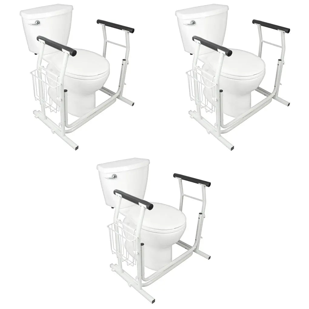 3 pack stand toilet rail