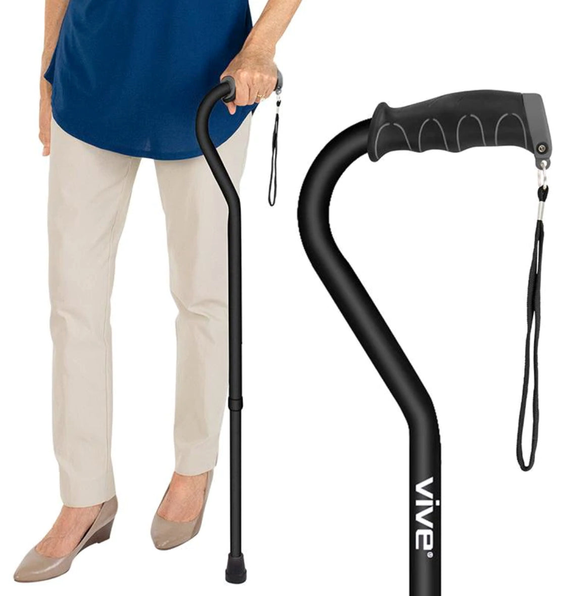 Offset Cane - SupplyingSeniors.com