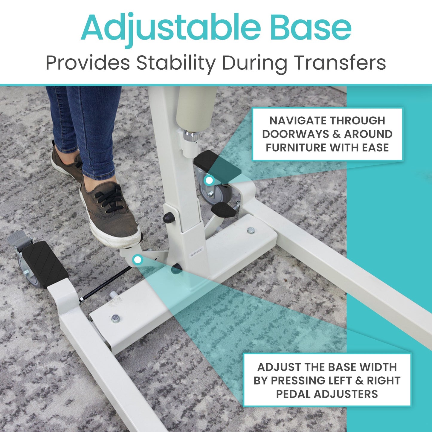 Electric Patient Lift with Sling - SupplyingSeniors.com