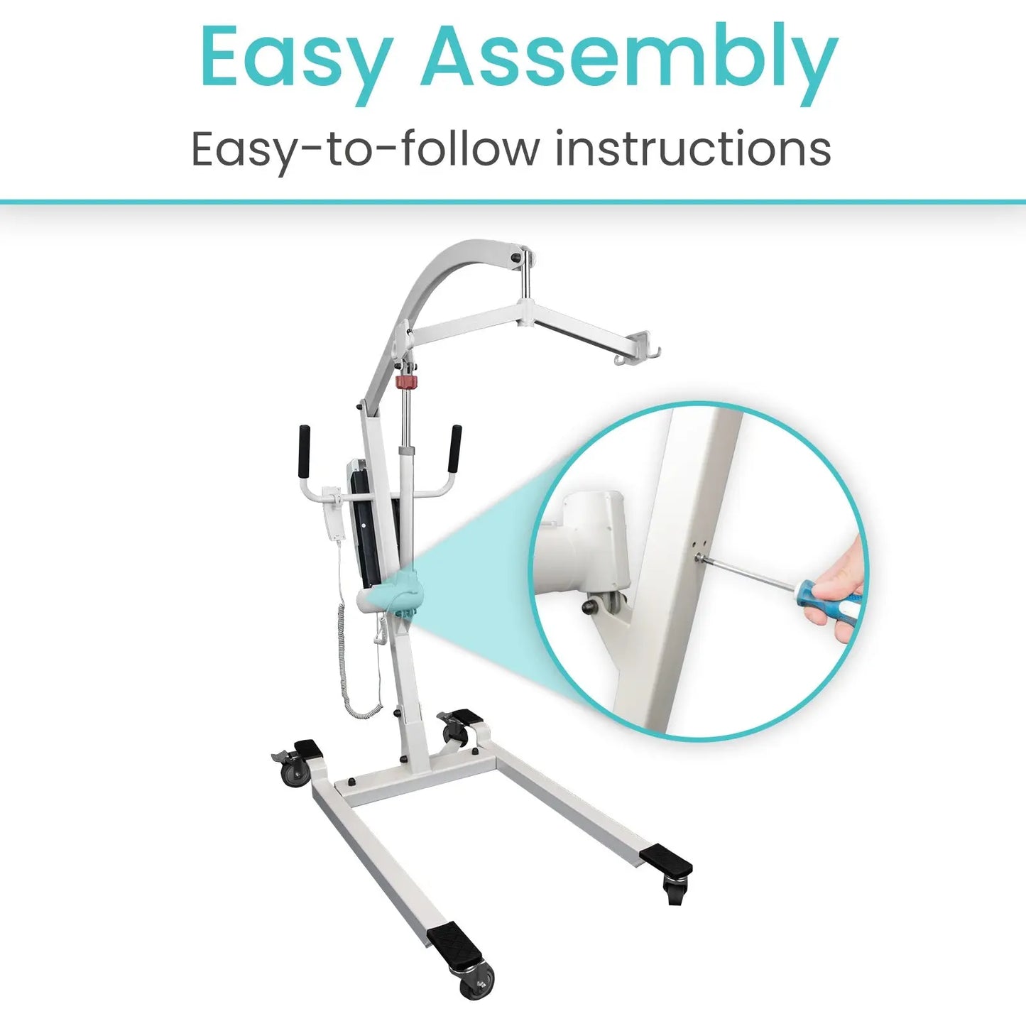 Electric Patient Lift with Sling - SupplyingSeniors.com