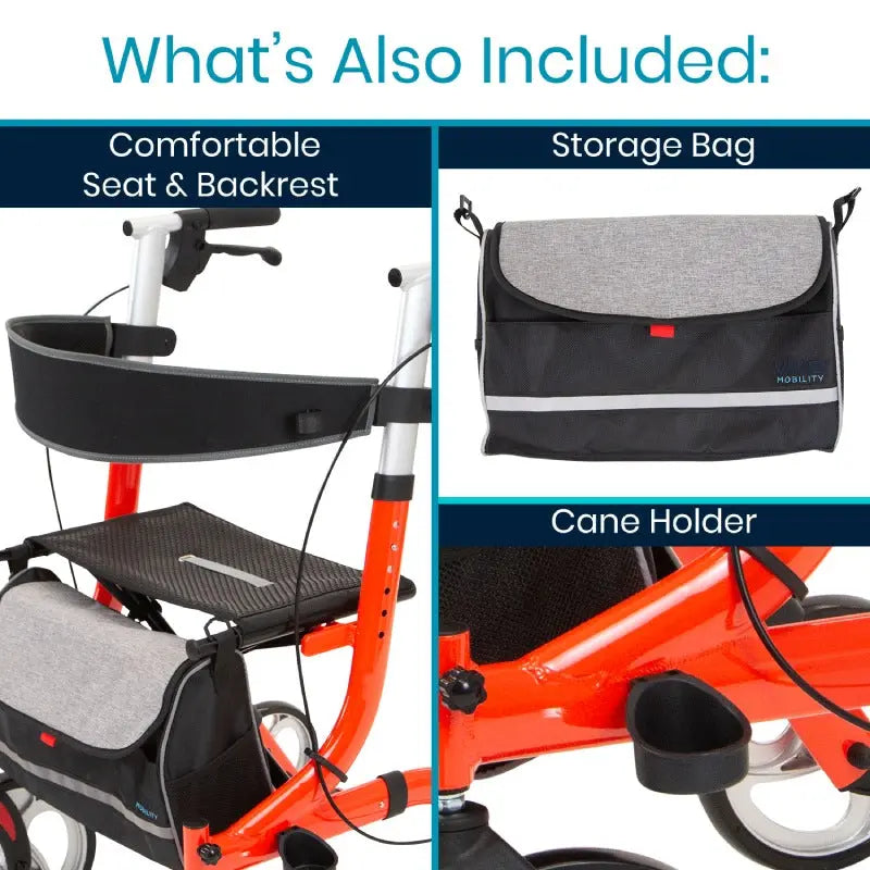 Rollator Model S - SupplyingSeniors.com