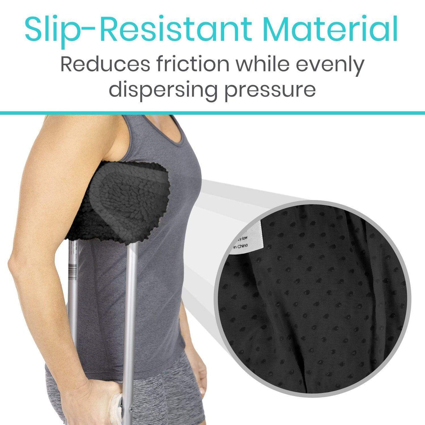 Sheepskin Crutch Pads - SupplyingSeniors.com
