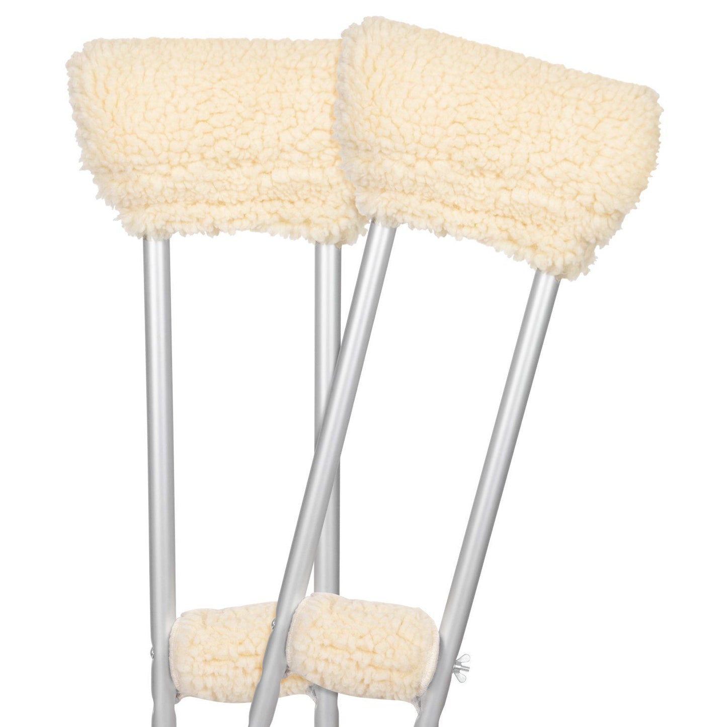 Sheepskin Crutch Pads - SupplyingSeniors.com