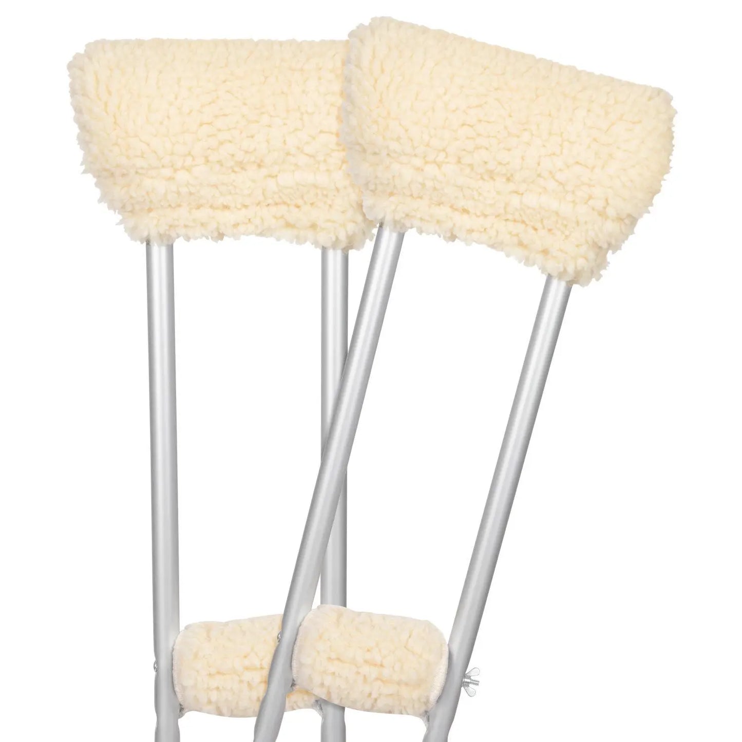 Sheepskin Crutch Pads - SupplyingSeniors.com