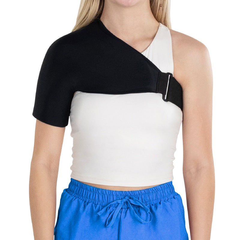 Hot and Cold Shoulder Wrap Sleeve