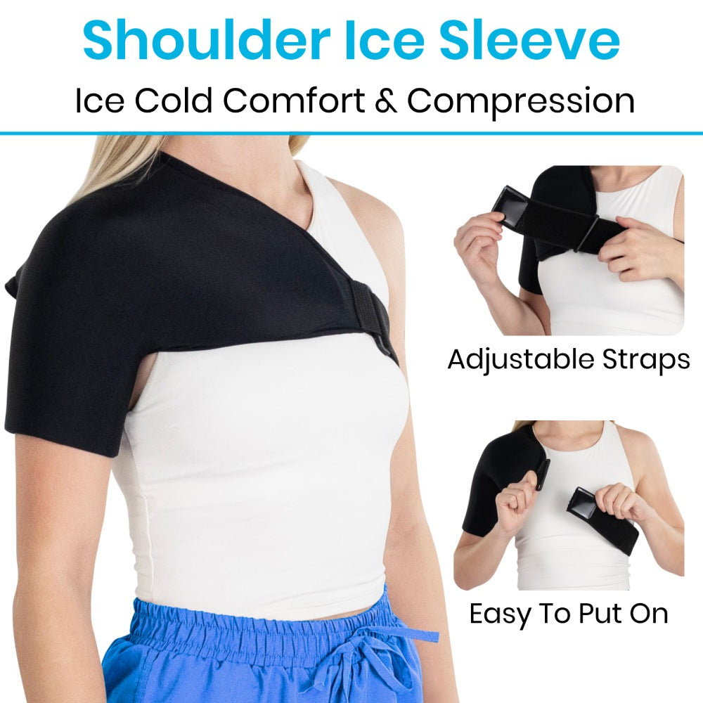 Hot and Cold Shoulder Wrap Sleeve