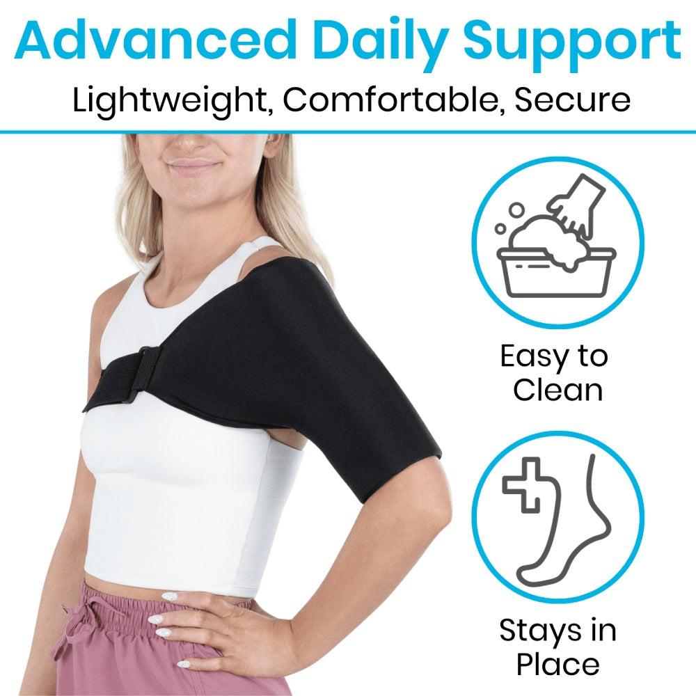 Hot and Cold Shoulder Wrap Sleeve
