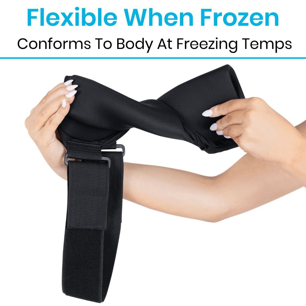 Hot and Cold Shoulder Wrap Sleeve