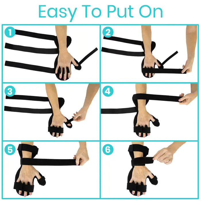 Resting Hand Splint Carpal Tunnel Brace Adjustable Wrist Support SupplyingSeniors.com