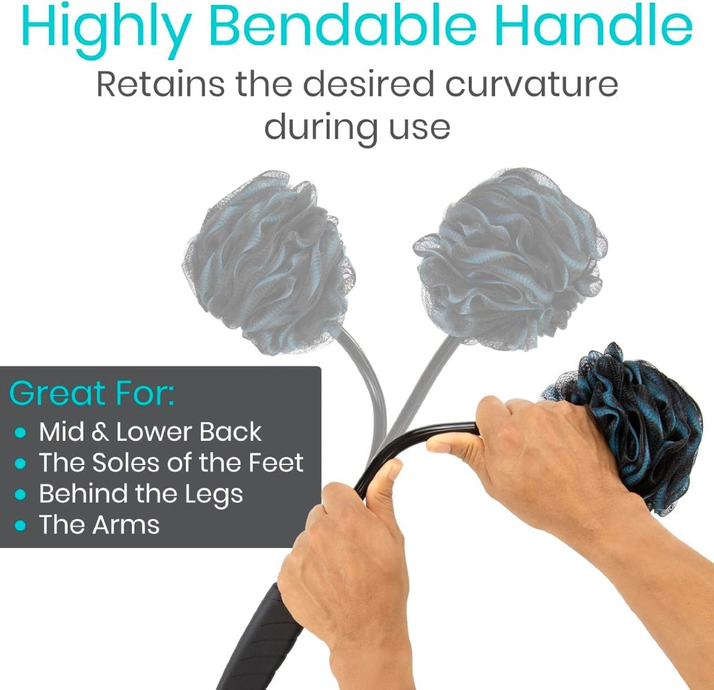 Bendable Loofah Brush - SupplyingSeniors.com