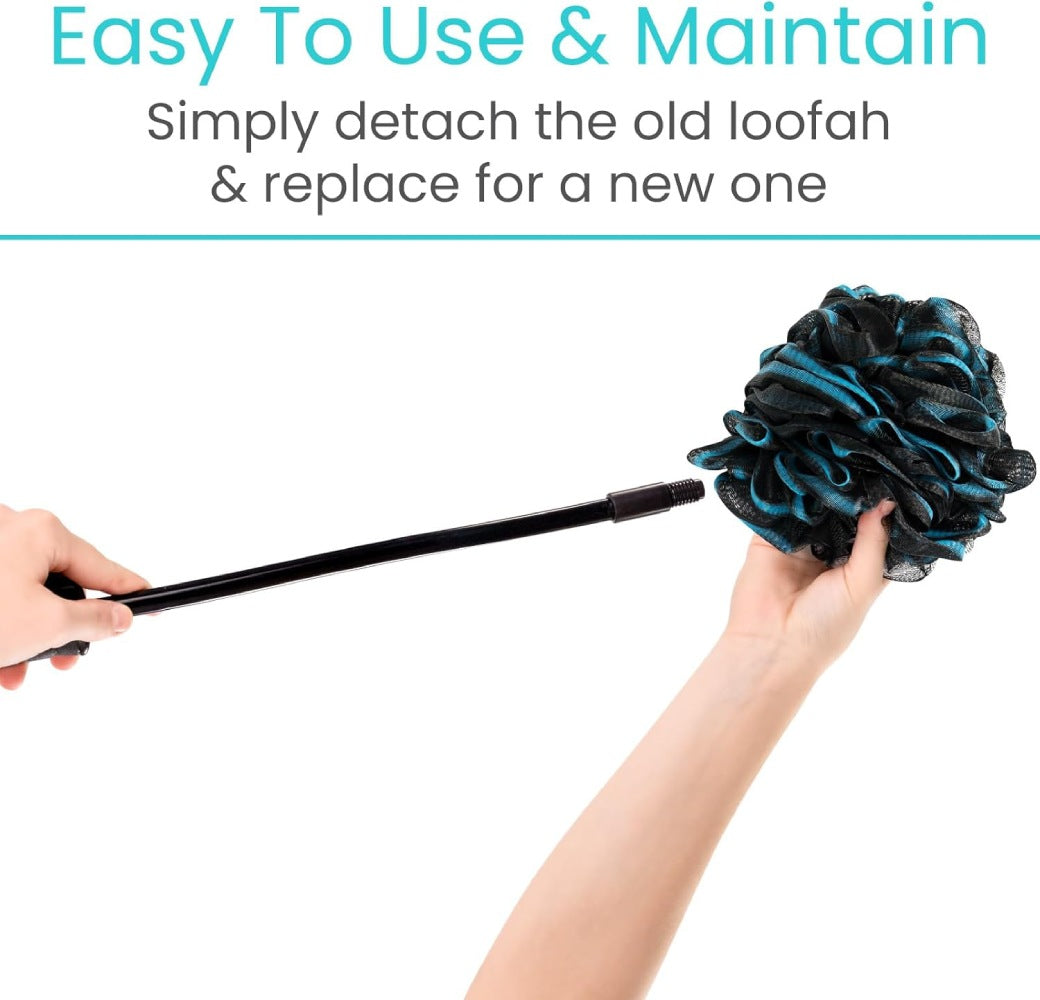 Bendable Loofah Brush - SupplyingSeniors.com