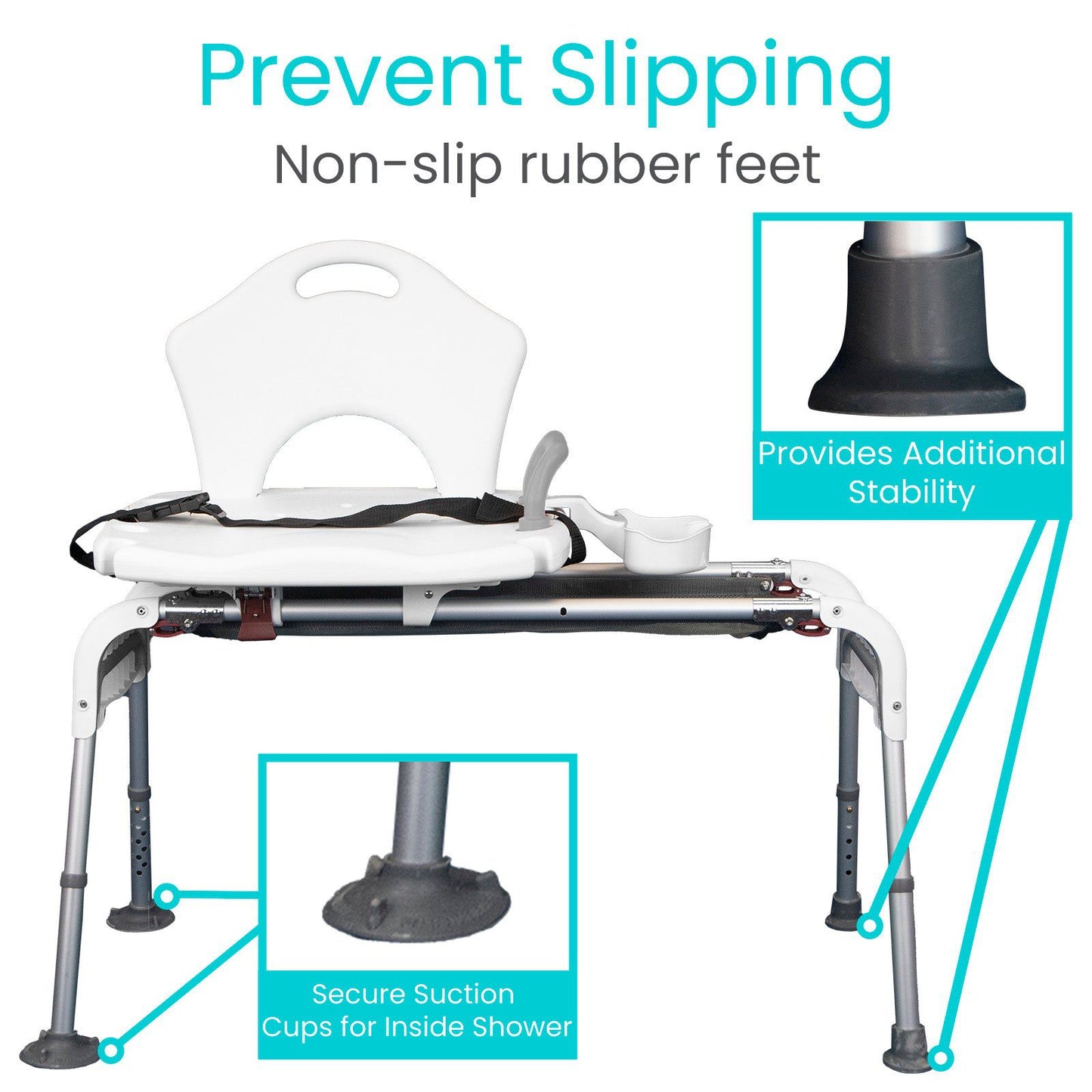 Sliding Shower Chair - SupplyingSeniors.com