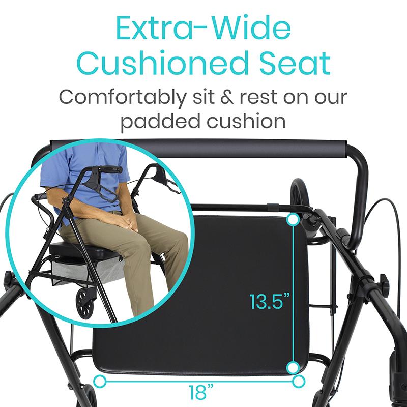Bariatric Rollator - SupplyingSeniors.com