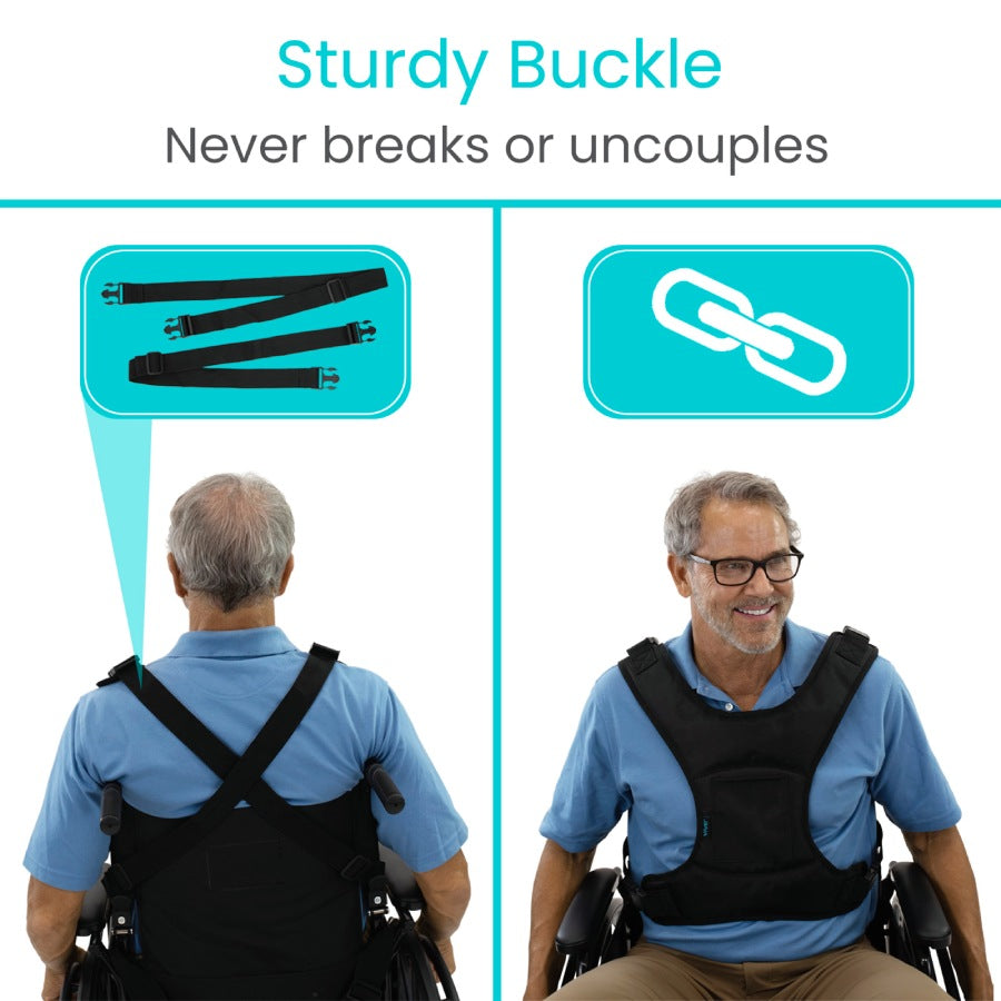 Fall Prevention Vest (Vest Restraint) - SupplyingSeniors.com