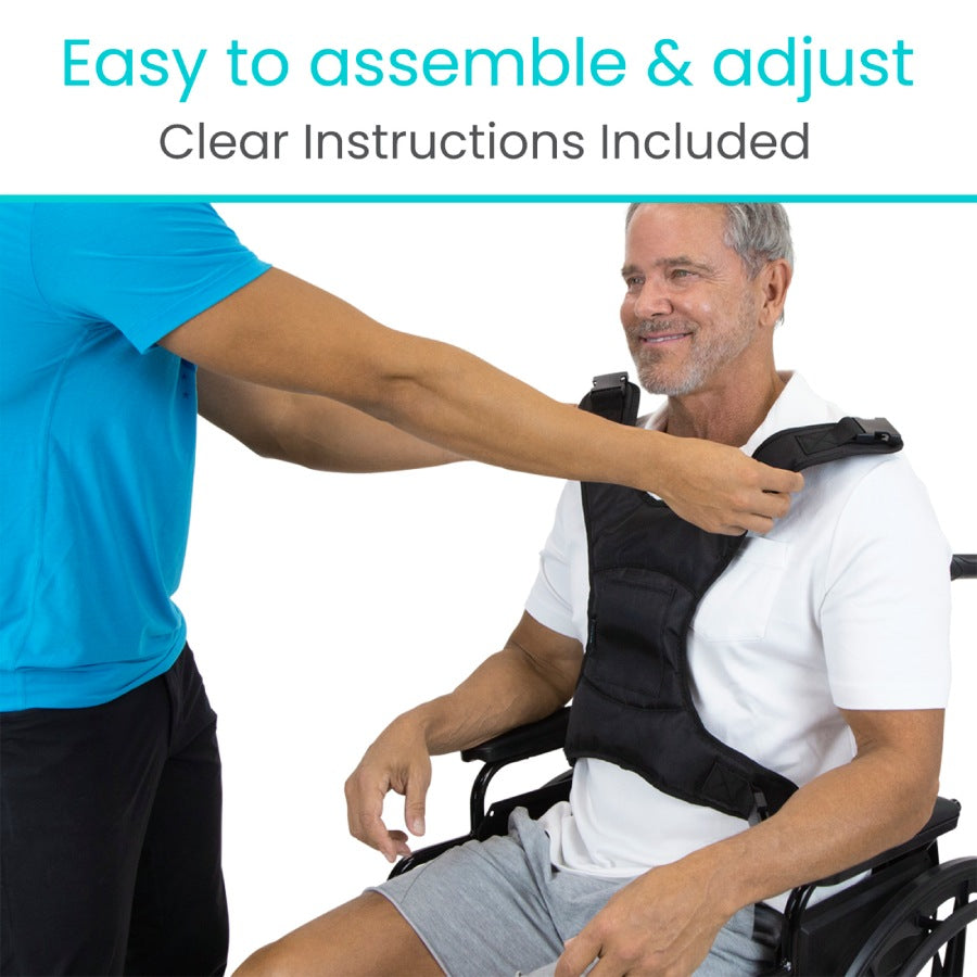 Fall Prevention Vest (Vest Restraint) - SupplyingSeniors.com