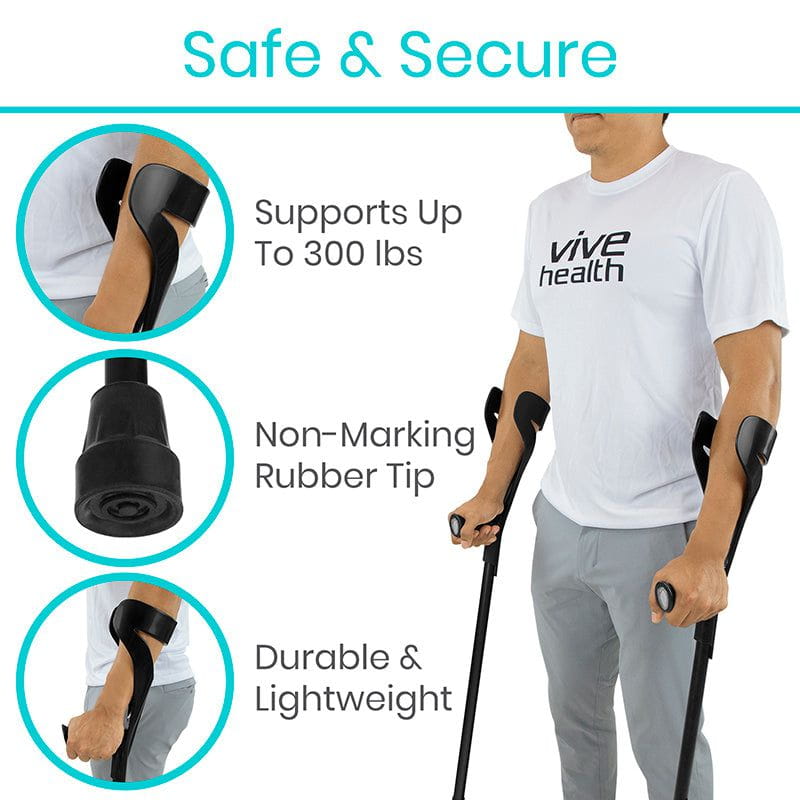 Forearm Crutches - SupplyingSeniors.com