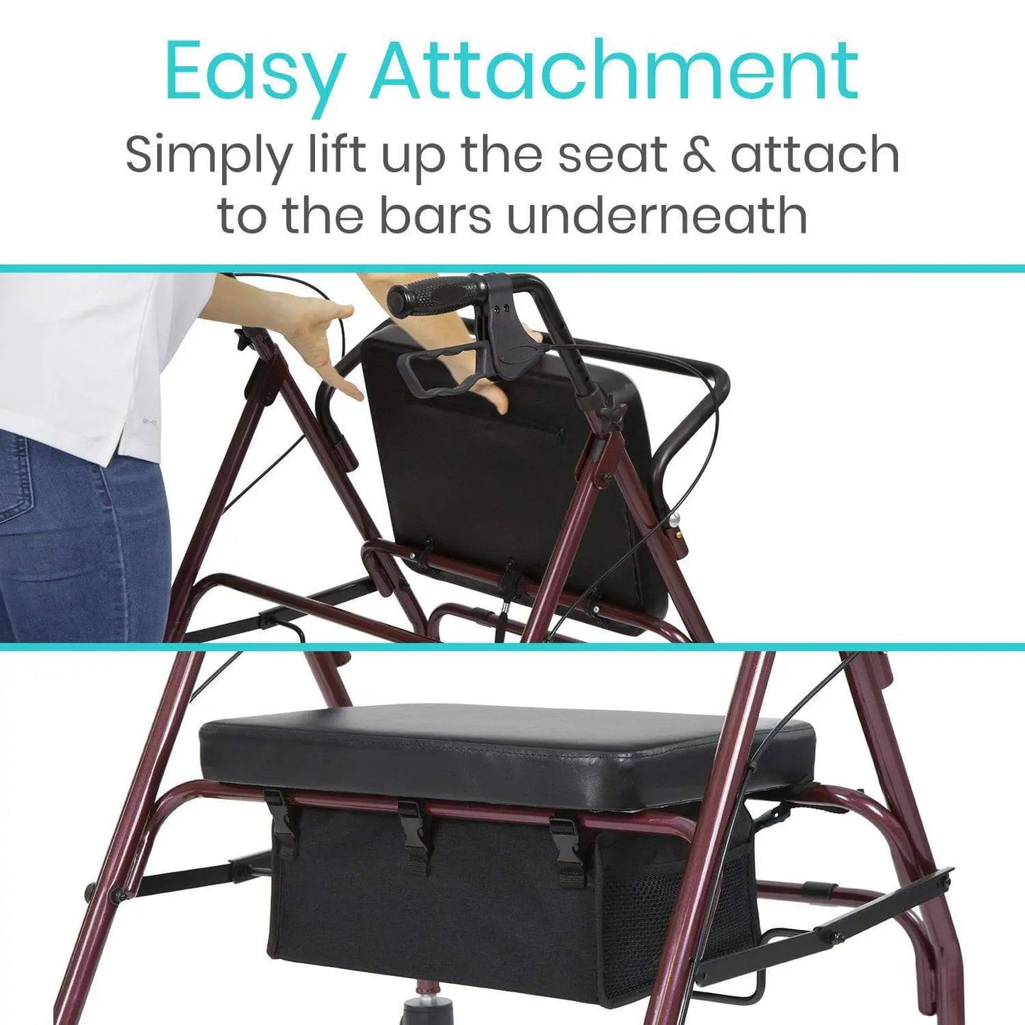 Rollator Seat Bag - SupplyingSeniors.com