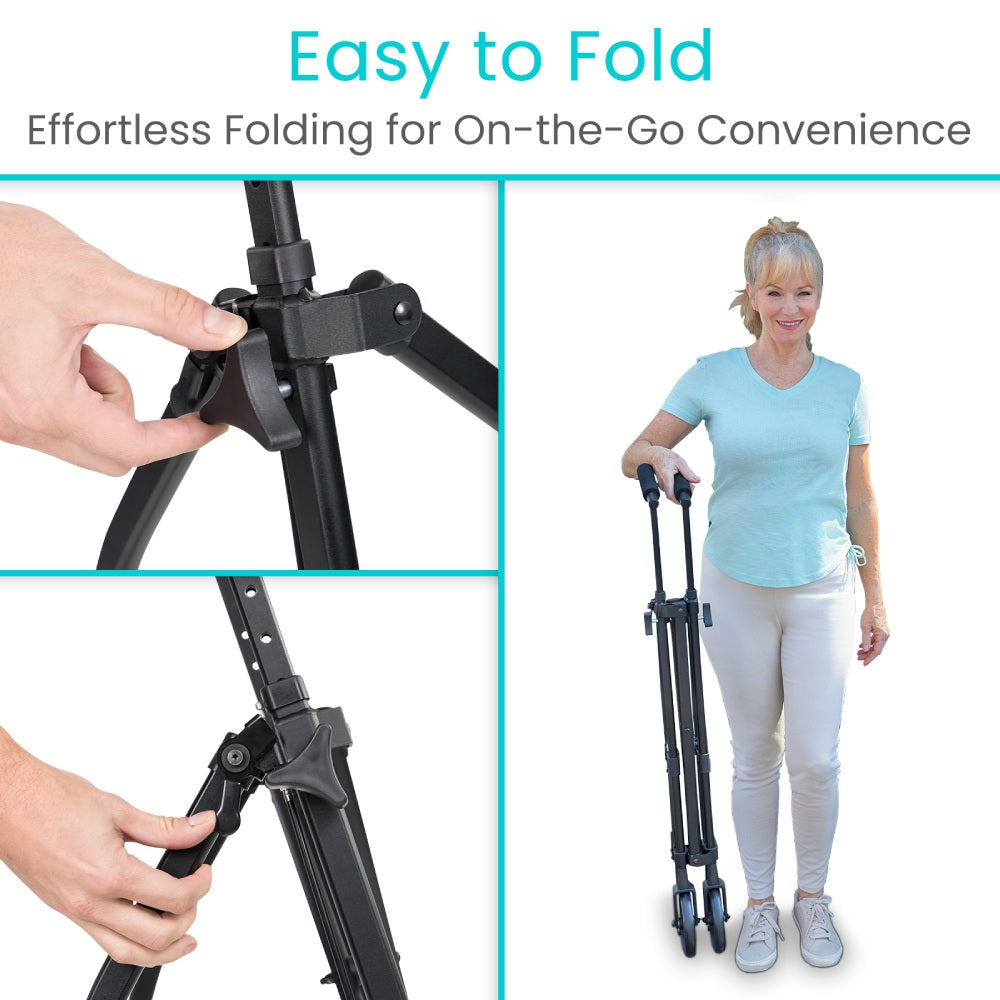 Compact Air Frame Walker - SupplyingSeniors.com