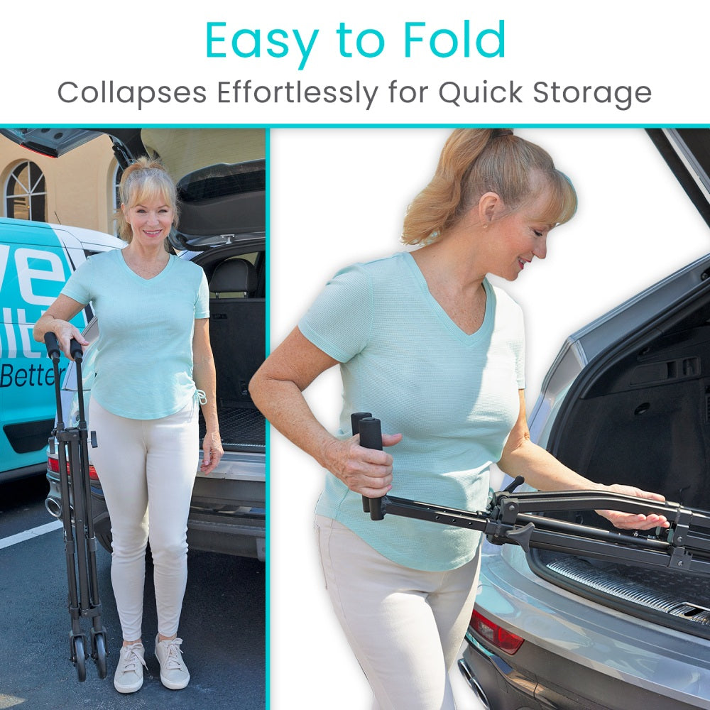Compact Air Frame Walker - SupplyingSeniors.com