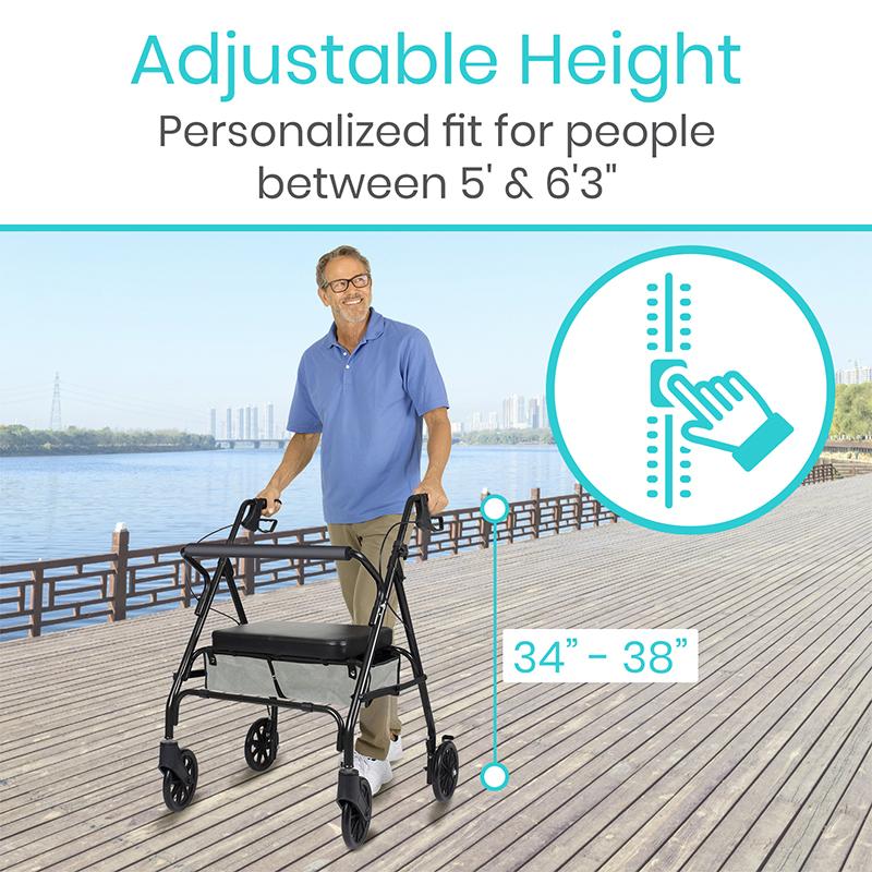 Bariatric Rollator - SupplyingSeniors.com
