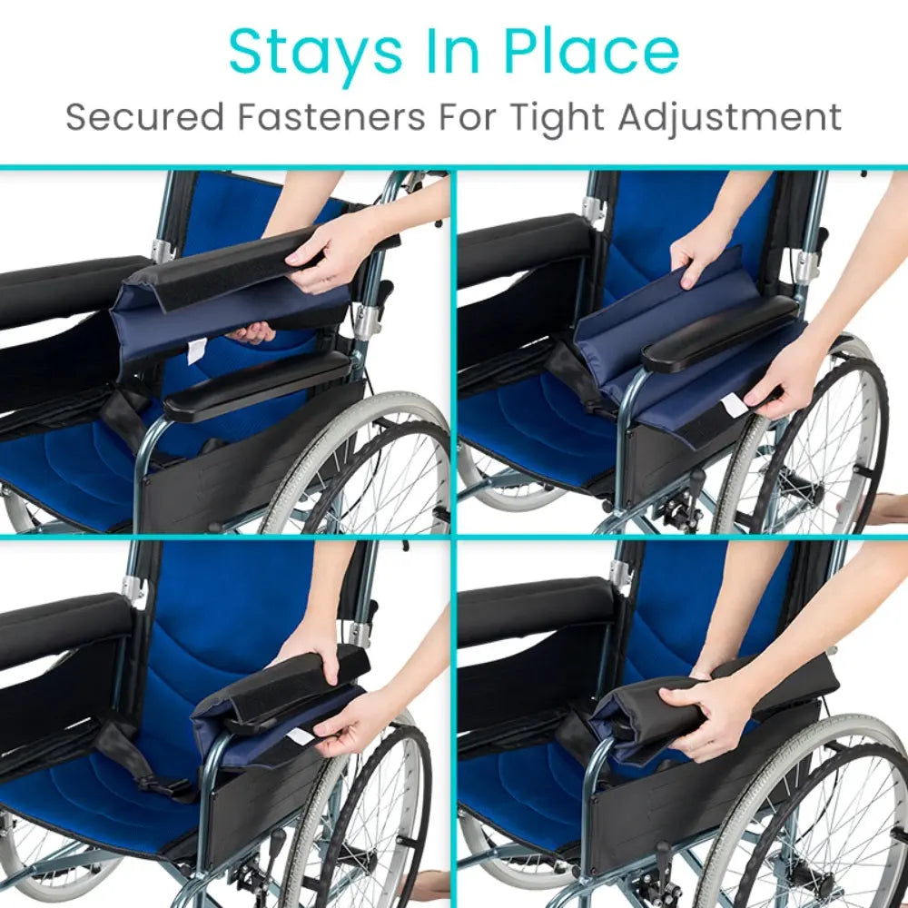 Easy Clean Wheelchair Armrests - SupplyingSeniors.com