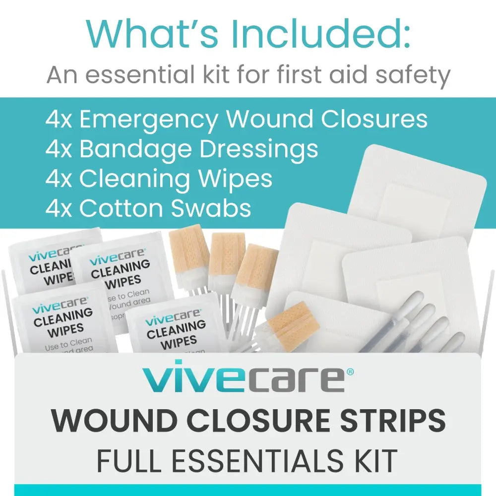 Wound Closure Kit (Sterile) Vive Care - SupplyingSeniors.com