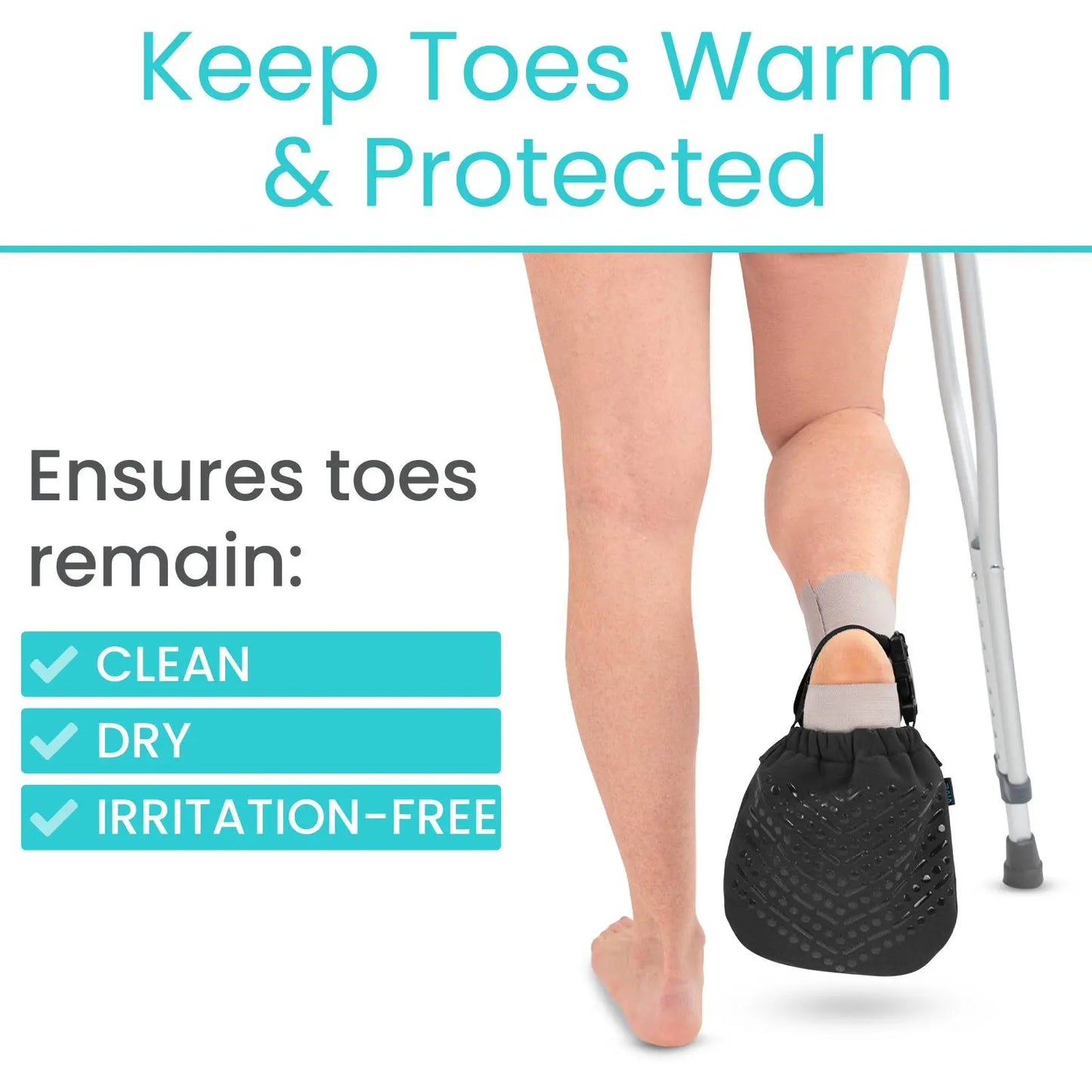 Toe Cast Cover - SupplyingSeniors.com