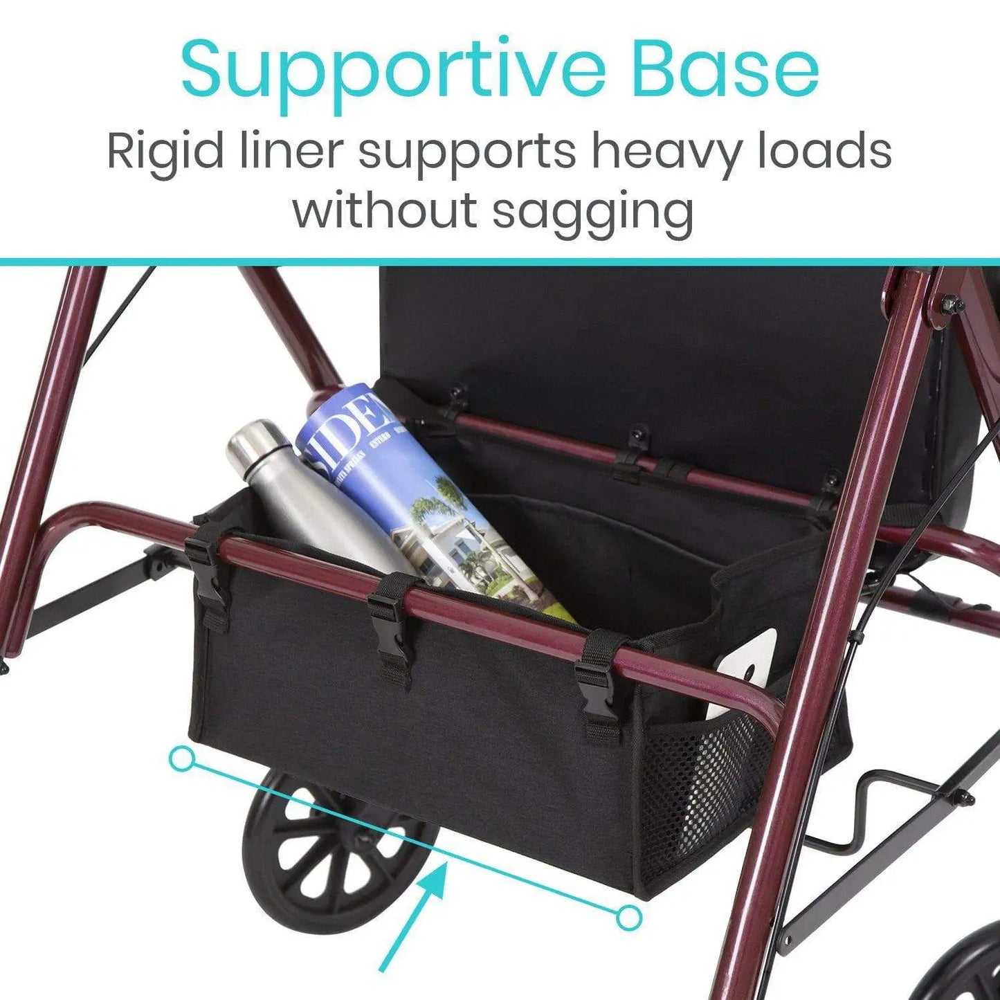 Rollator Seat Bag - SupplyingSeniors.com