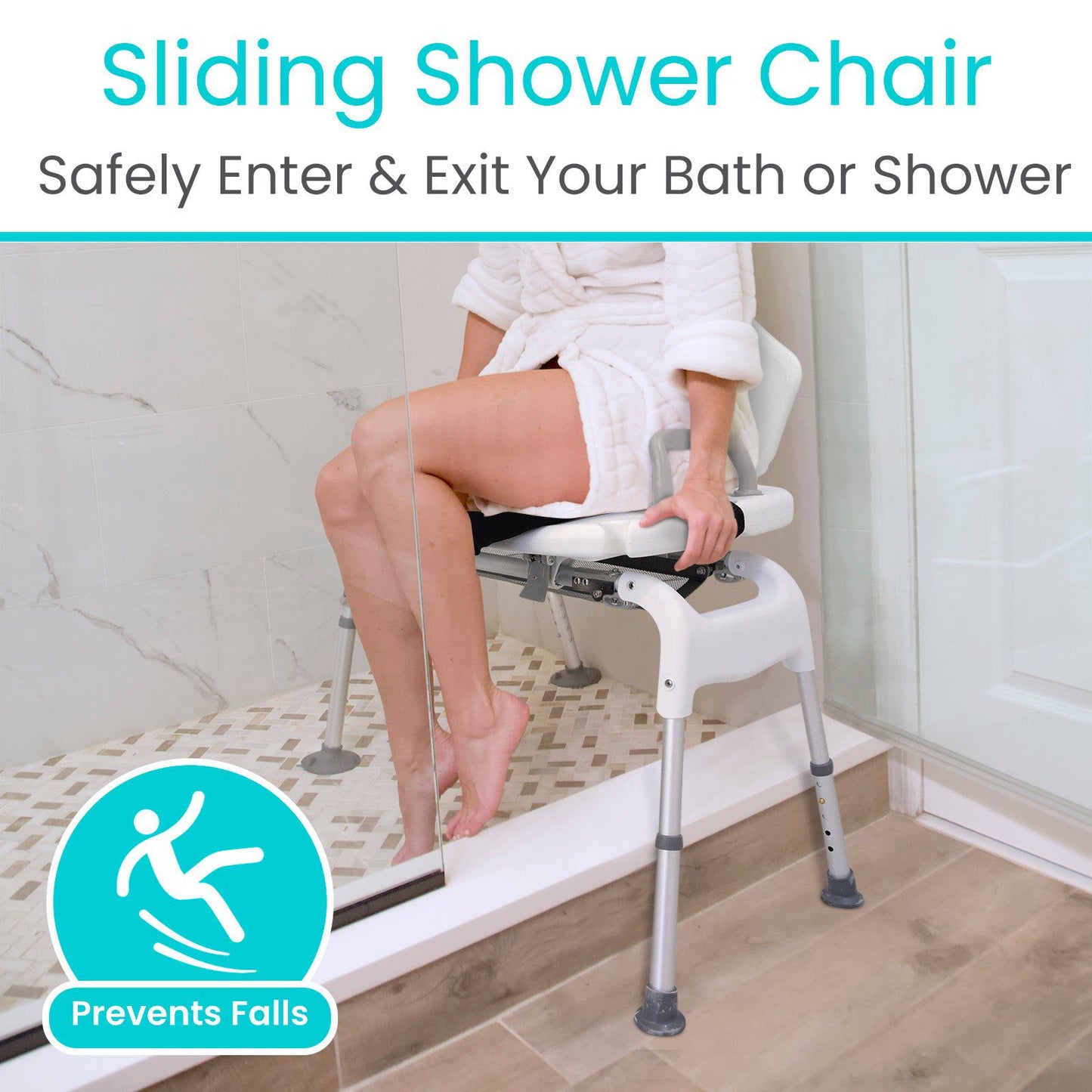 Sliding Shower Chair - SupplyingSeniors.com