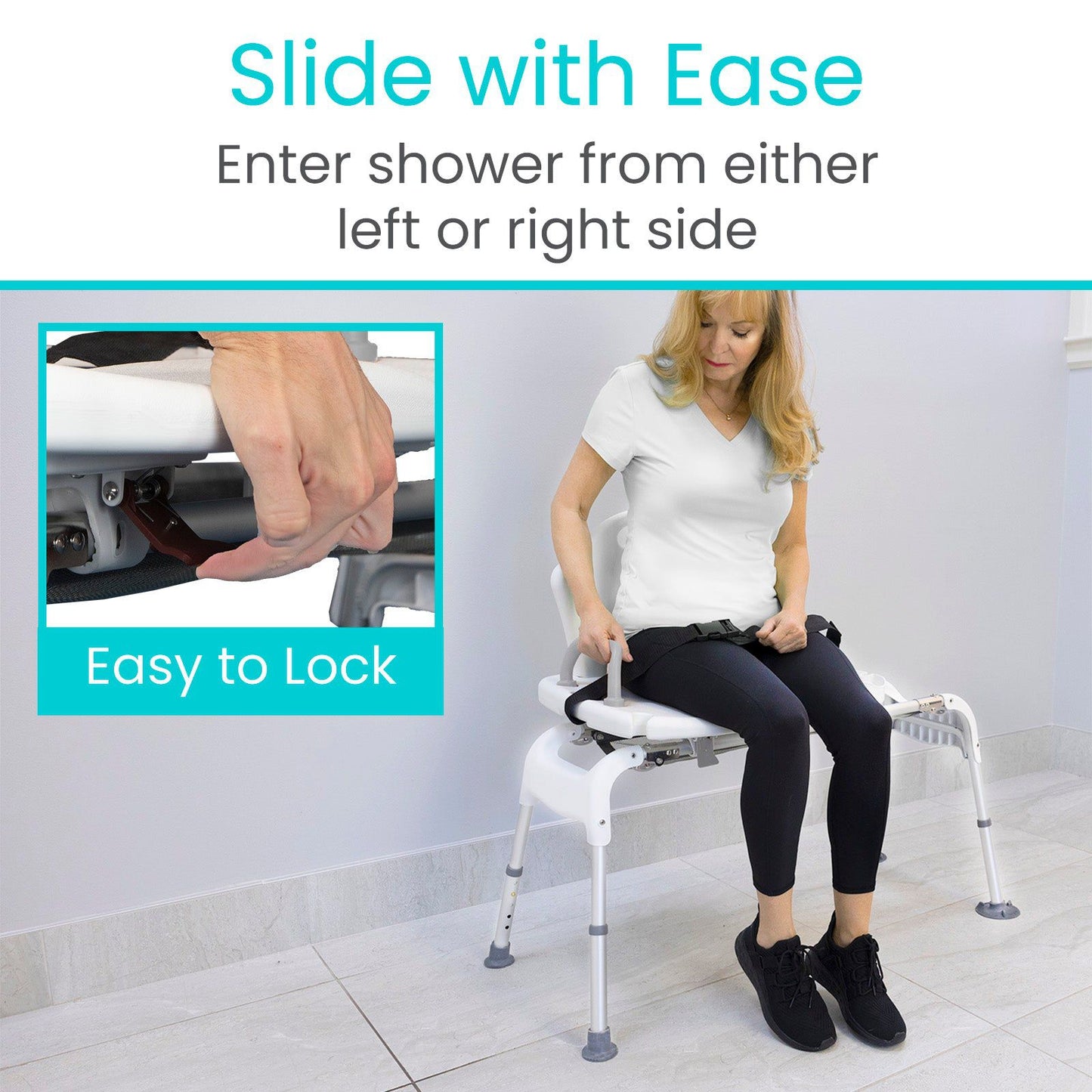 Sliding Shower Chair - SupplyingSeniors.com