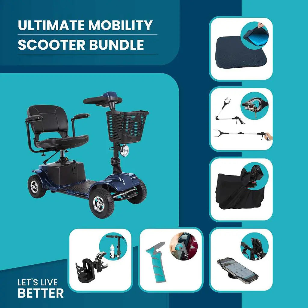 Ultimate Mobility Scooter Bundle - SupplyingSeniors.com