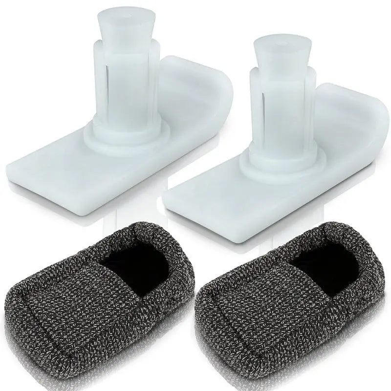 Walker Ski Glides Adjustable With Covers - SupplyingSeniors.com