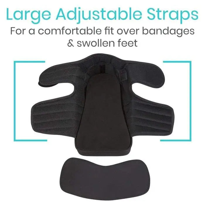 Post Op Shoe Surgical Walking Boot Square Toe Adjustable Straps SupplyingSeniors.com