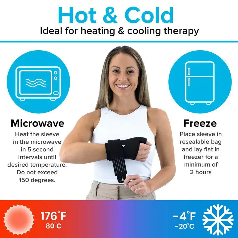Hot and Cold Wrist Sleeve SupplyingSeniors.com