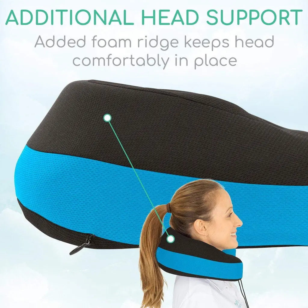 Memory Foam Neck Pillow SupplyingSeniors.com