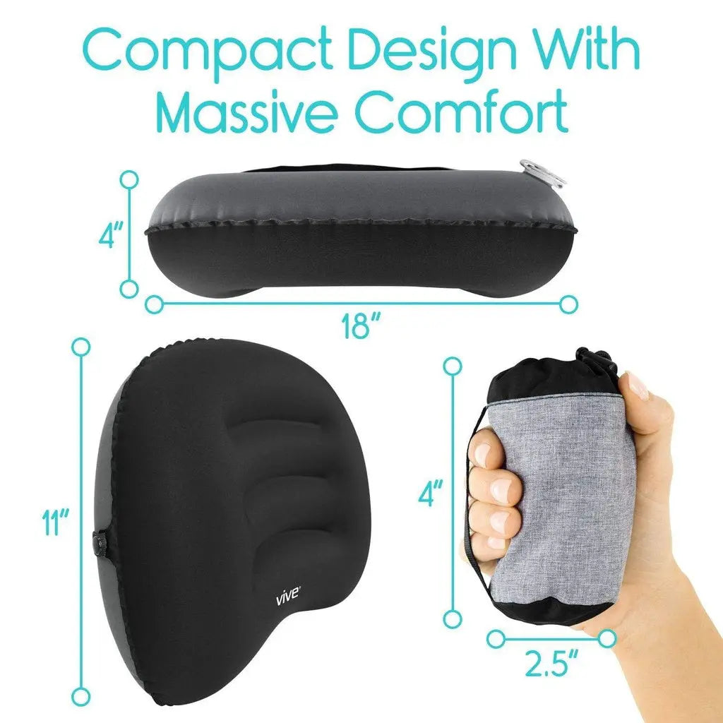 Inflatable Lumbar Cushion SupplyingSeniors.com
