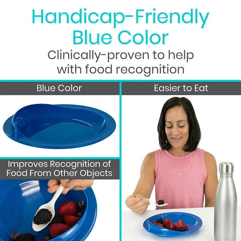 Spill Proof Scoop Plate SupplyingSeniors.com