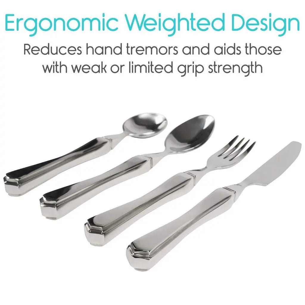 Weighted Utensil Set SupplyingSeniors.com
