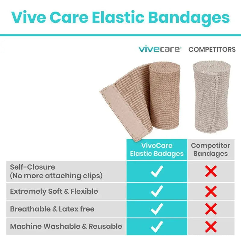 Elastic Bandages Vive Care SupplyingSeniors.com