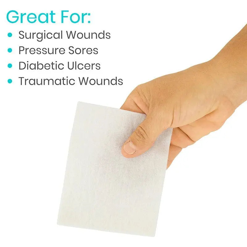 Silver Alginate Dressing (Sterile) Vive Care SupplyingSeniors.com
