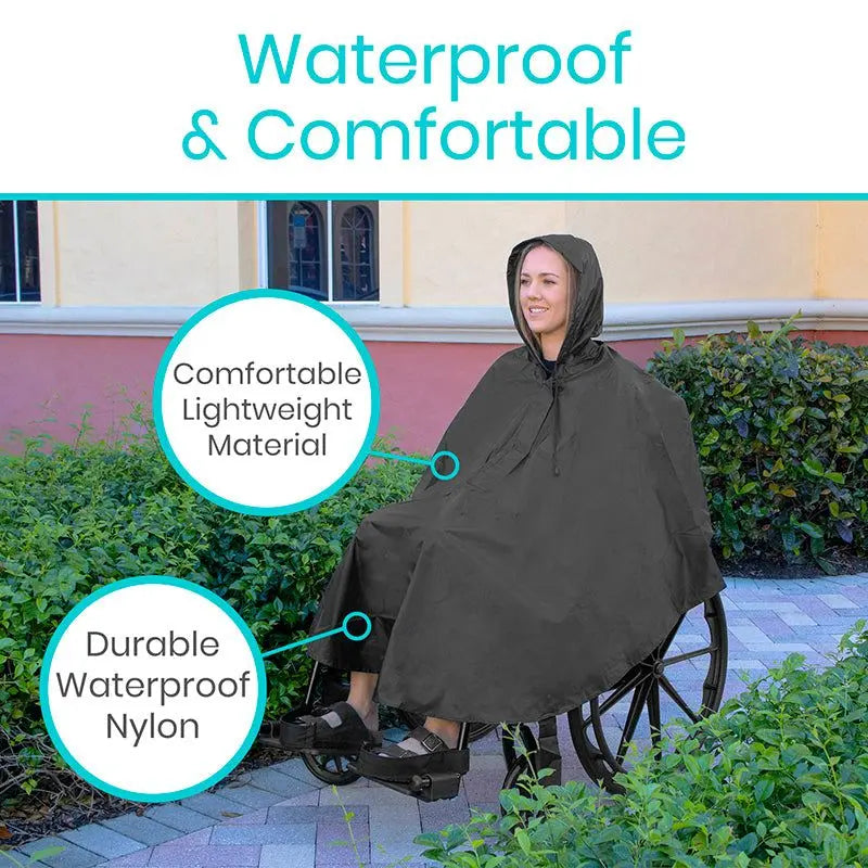 Wheelchair Poncho SupplyingSeniors.com