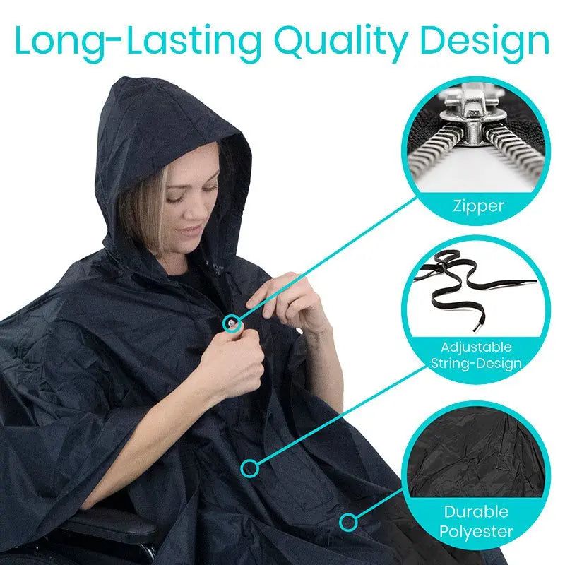 Wheelchair Poncho SupplyingSeniors.com