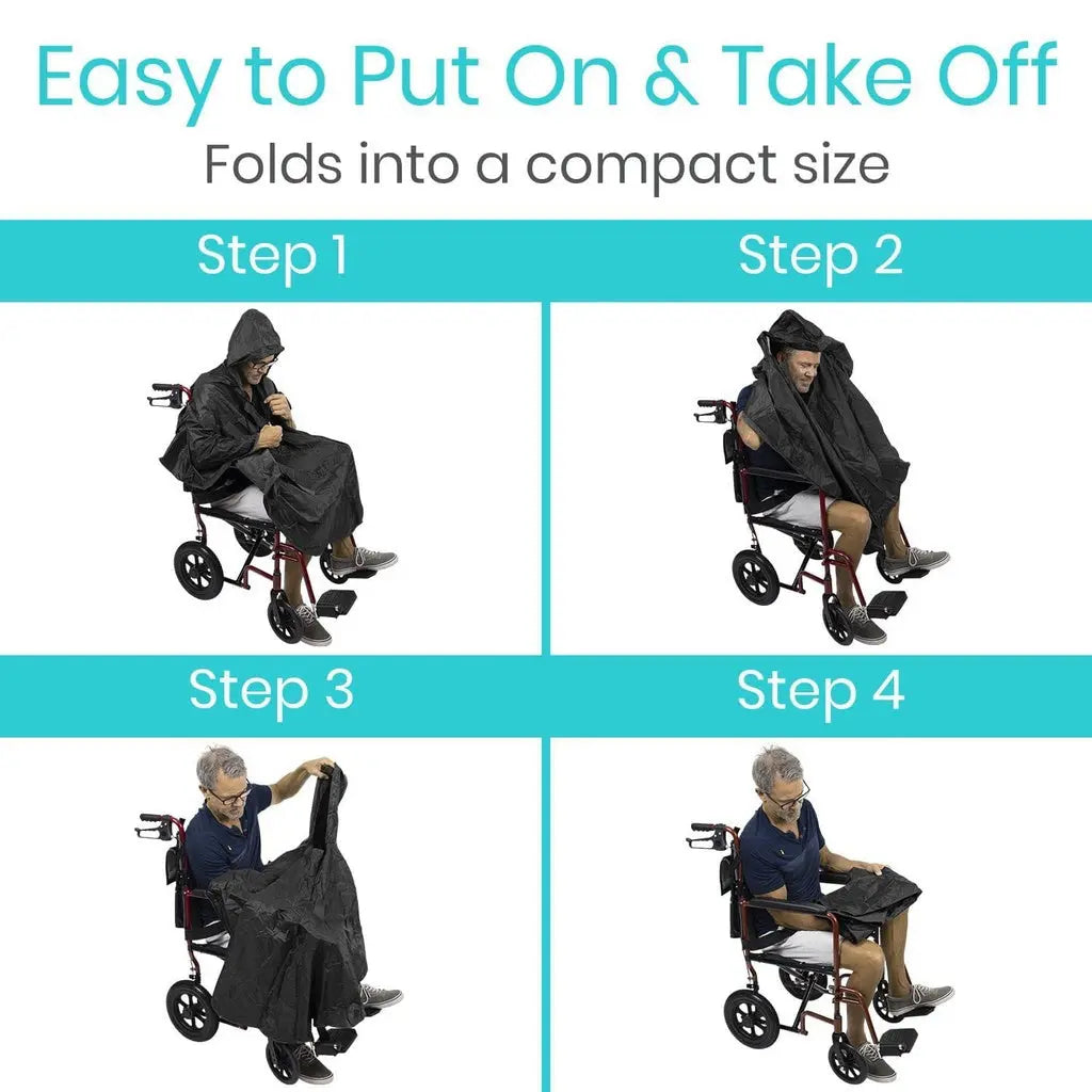 Wheelchair Poncho SupplyingSeniors.com