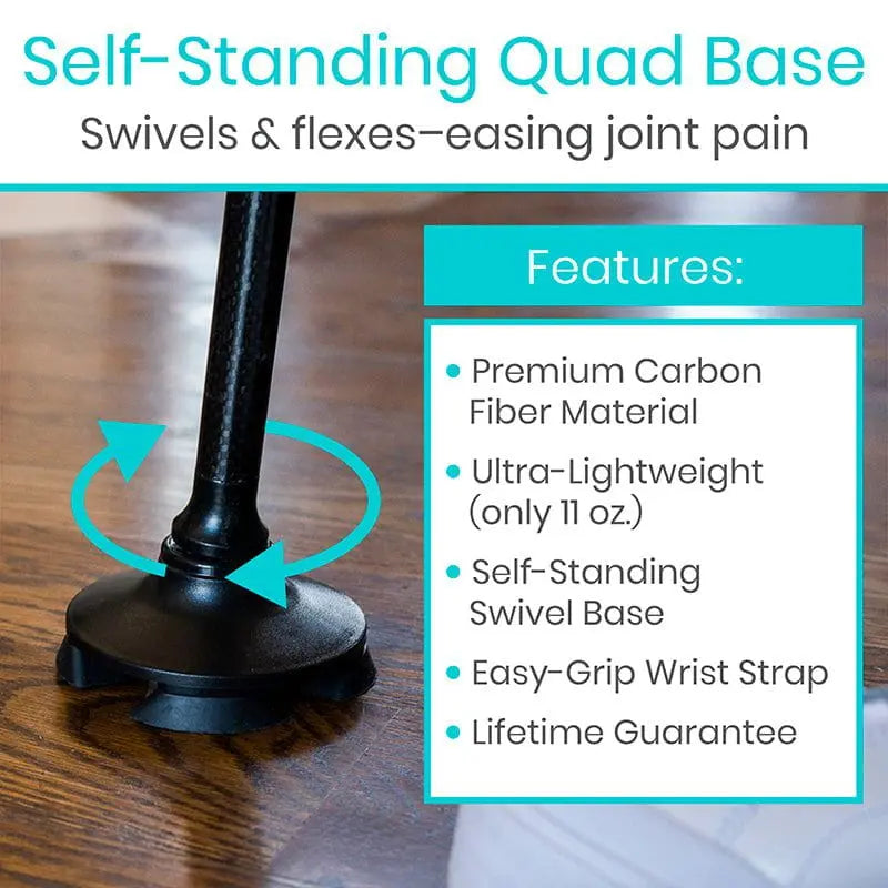 Carbon Fiber Standing Cane SupplyingSeniors.com