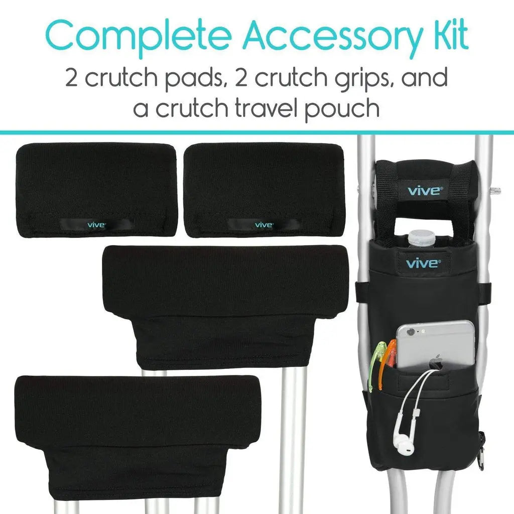 Crutch Pad Kit SupplyingSeniors.com