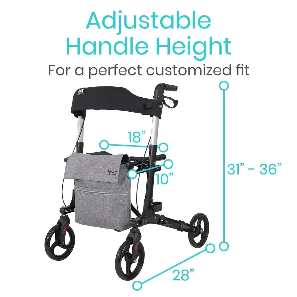 SunStride Rollator Walker SupplyingSeniors.com