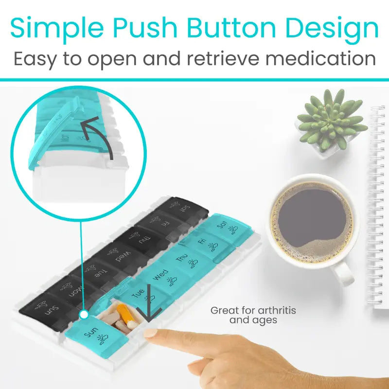 AM and PM Pill Organizer SupplyingSeniors.com