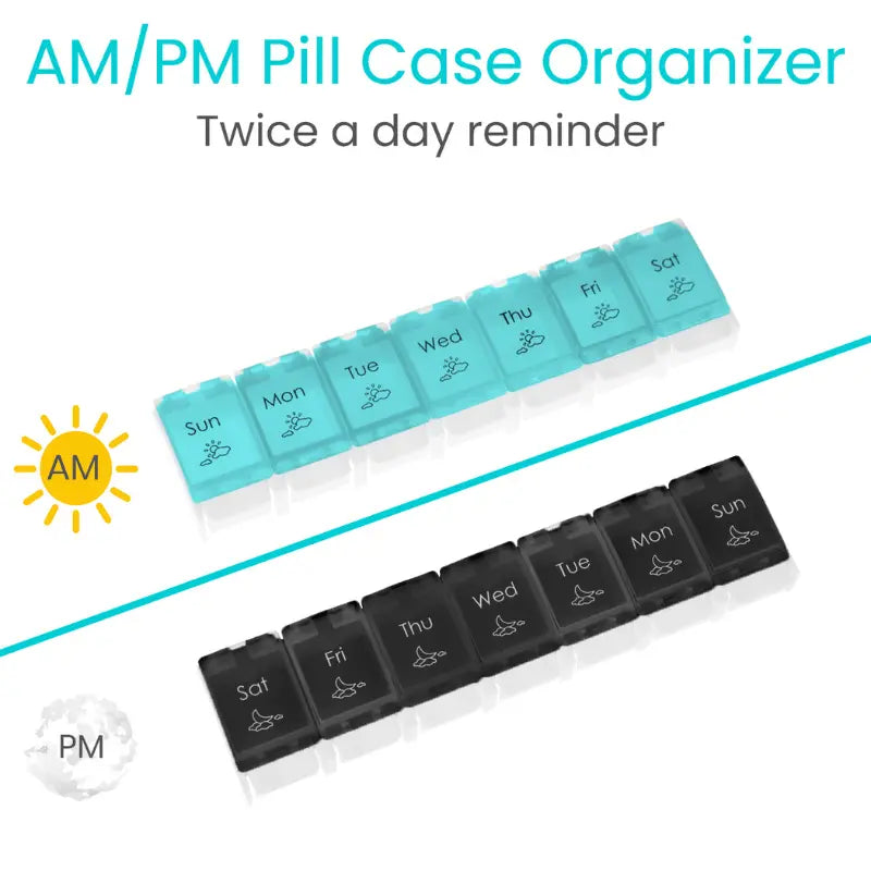 AM and PM Pill Organizer SupplyingSeniors.com